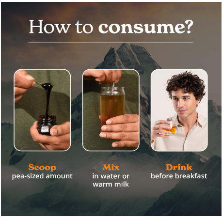 Better Alt Pure Himalayan Shilajit Resin Pack of 1 High Potency Gold Grade 75 Servings for Energy Boost & Immune Support, 85+ Trace Minerals, 75%+ Fulvic Acid, with Lab Test Report,400 mg